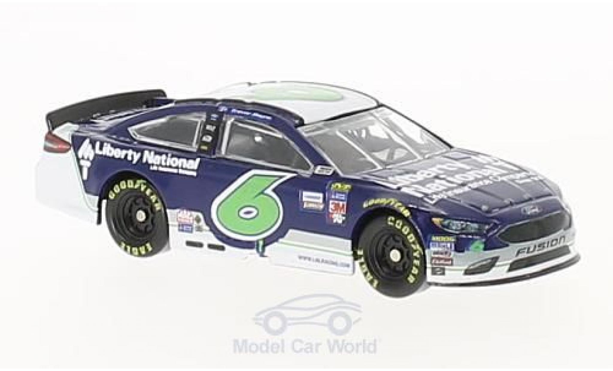Ford Fusion 1/64 Lionel Racing No.6 Roush Fenway Racing Liberty National Nascar 2017 T.Bayne modelauto