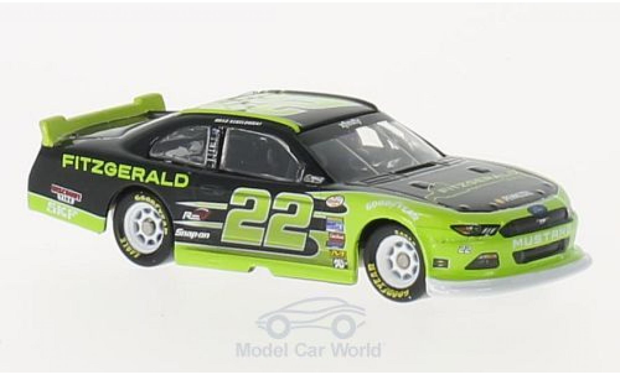 Ford Mustang 1/64 Lionel Racing No.22 Fitzgerald Nascar 2016 B.Keselowski modelauto