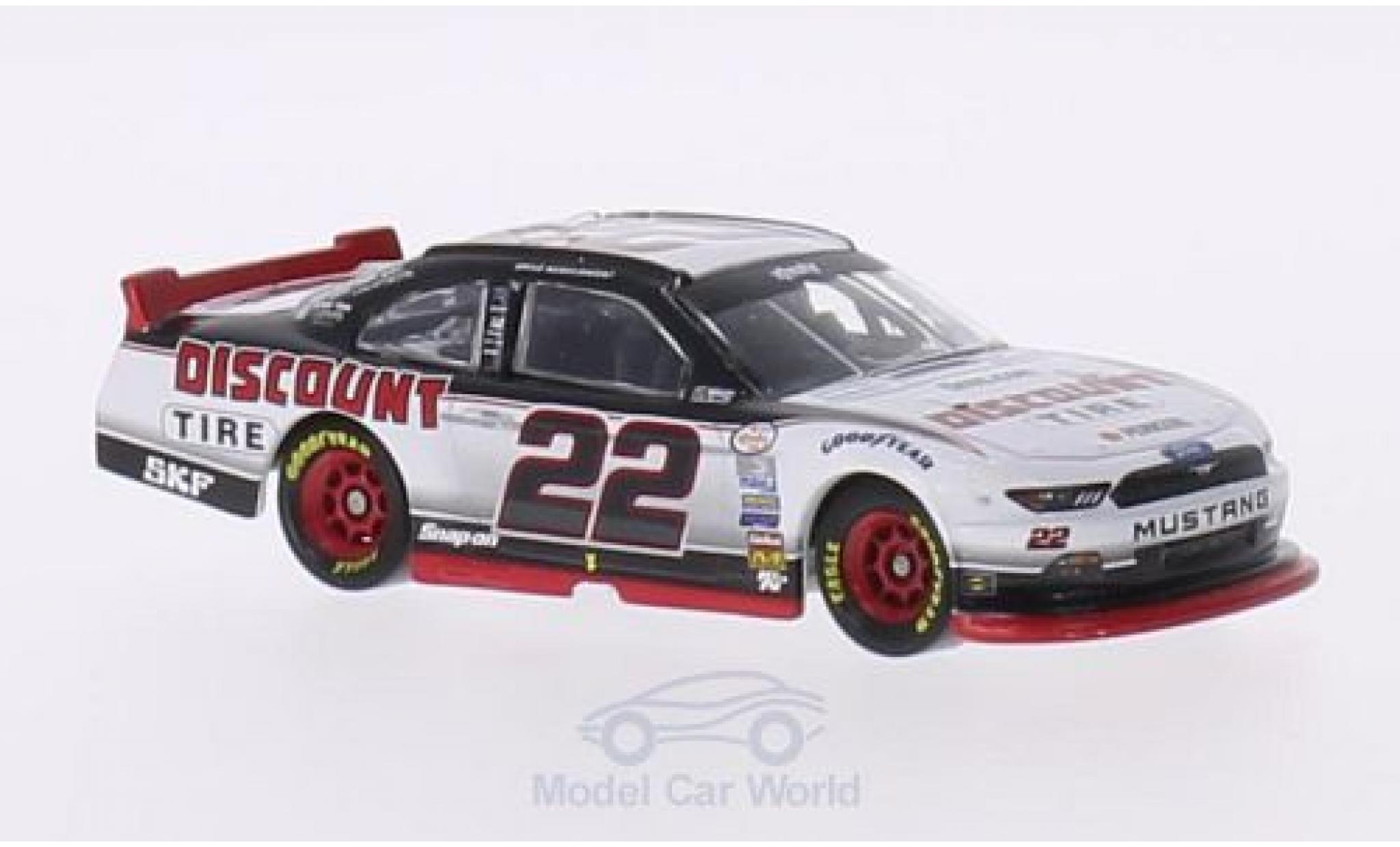 Ford Mustang 1/64 Lionel Racing No.22 Team Penske Discount Tire Nascar 2016 B.Keselowski modelauto