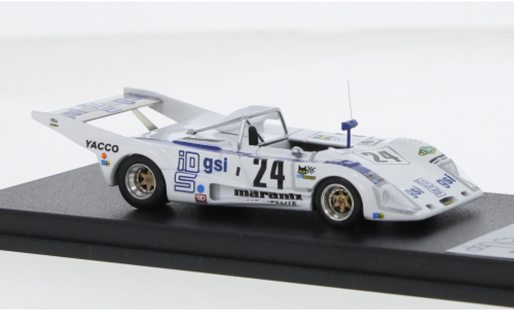 Lola T298 1/43 Trofeu 24h Le Mans 1980 #24 B.Verdier/M.Sourd 1:43 modelauto