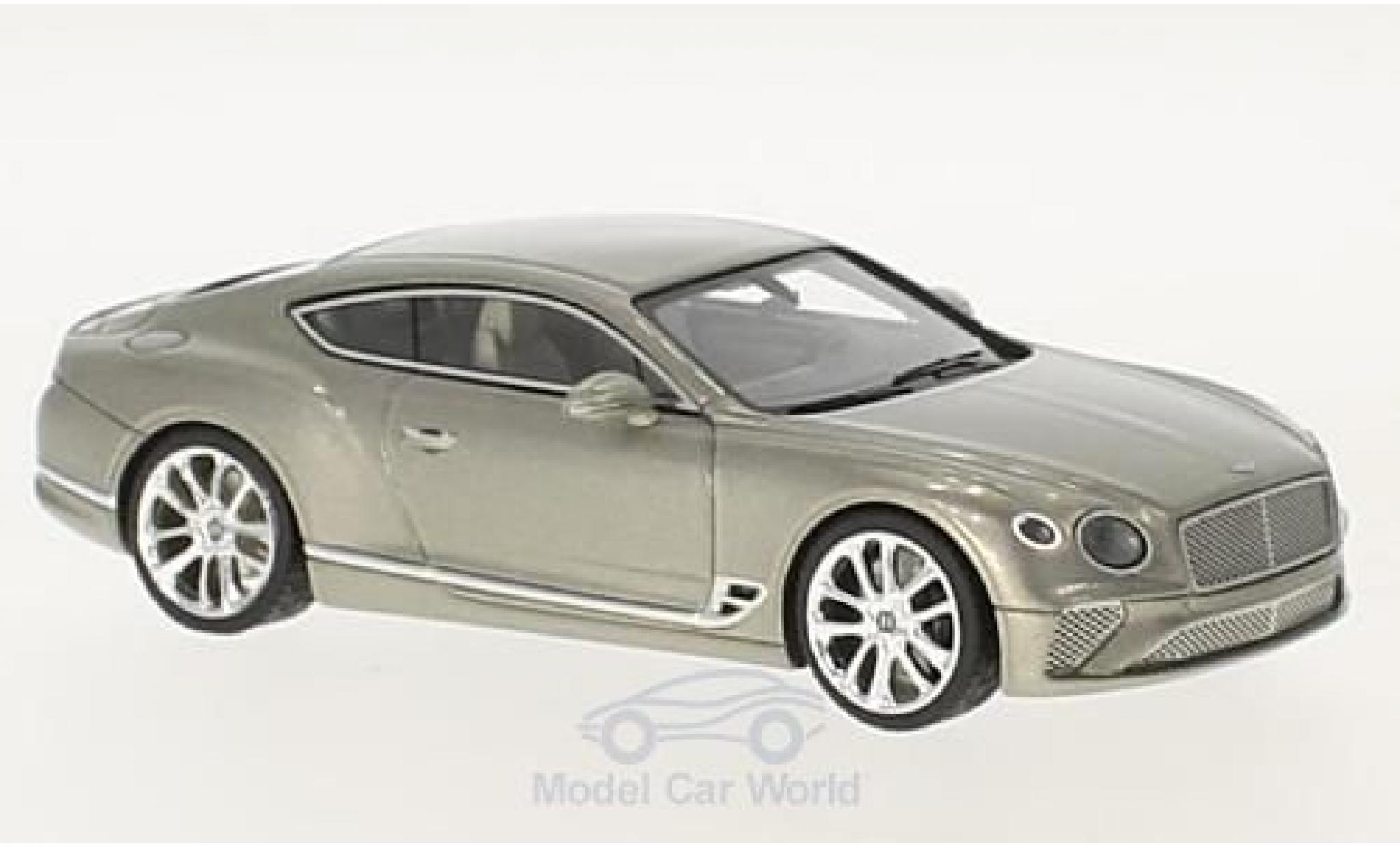 Bentley Continental 1/43 Look Smart GT grijs 2018 modelauto