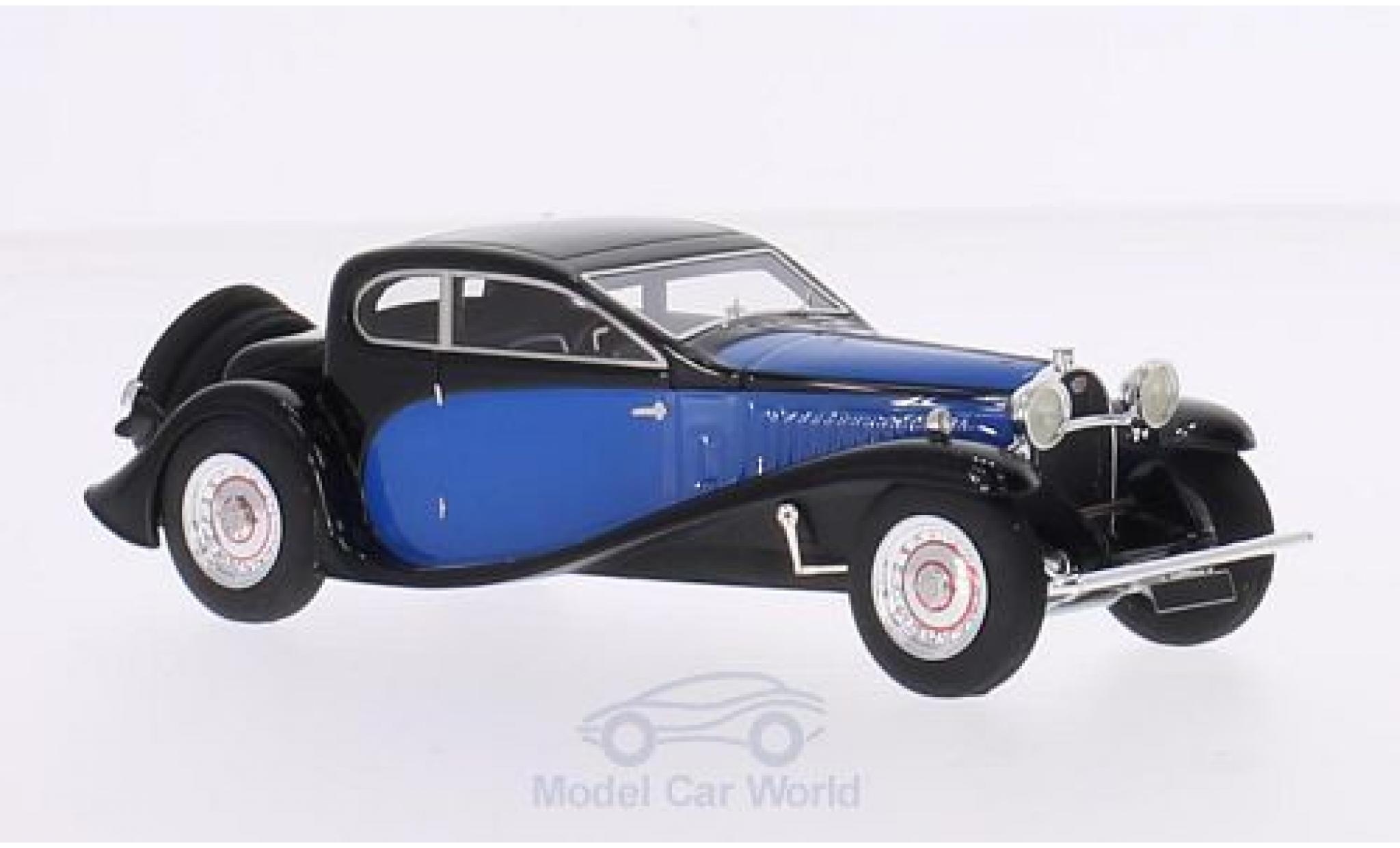 Bugatti 50 1/43 Look Smart Type T zwart/blauw RHD 1930 modelauto