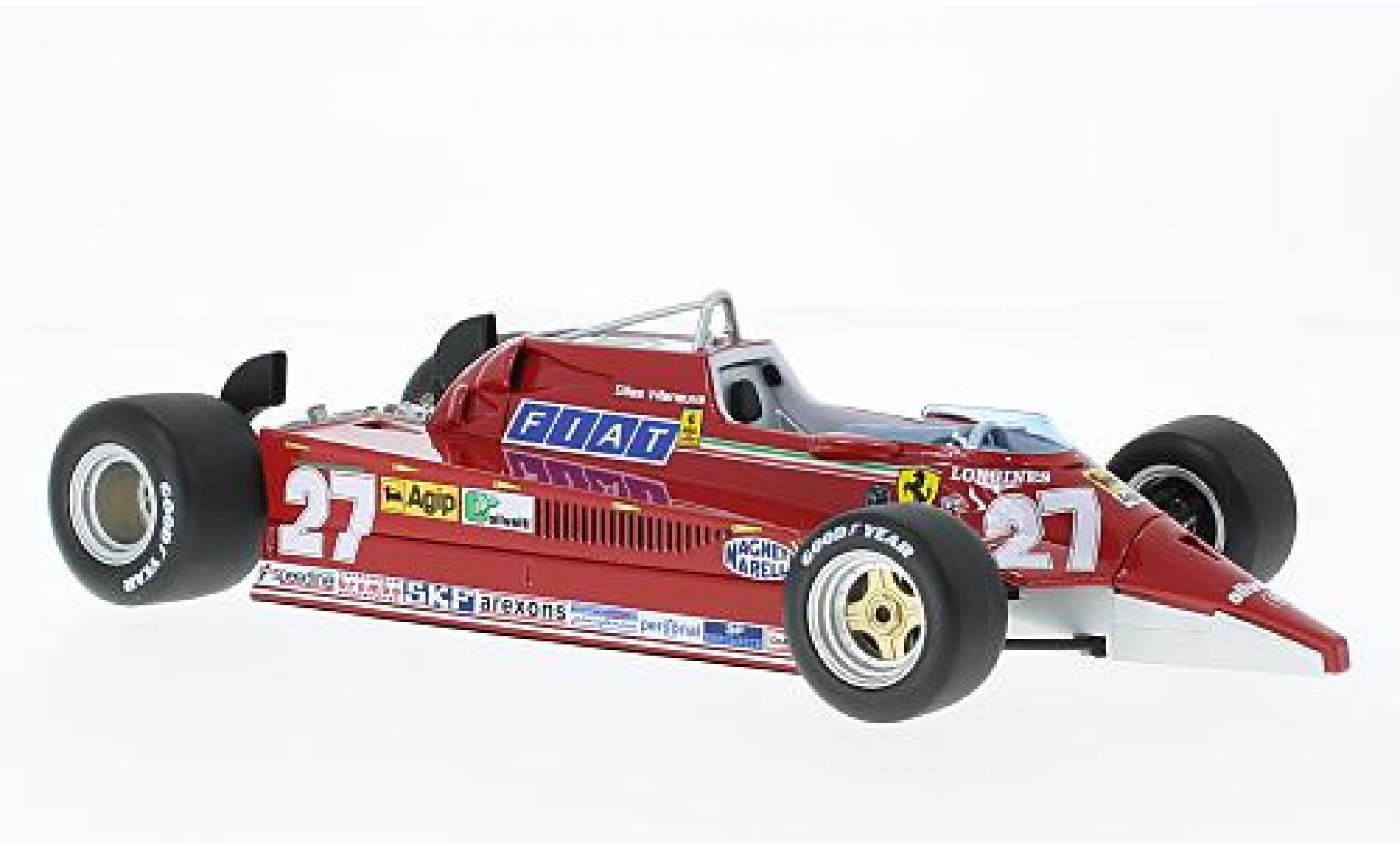 Ferrari 126 1/18 Look Smart CK No.27 Formel 1 1981 Version: VS F104S Starfighter G.Villeneuve modelauto