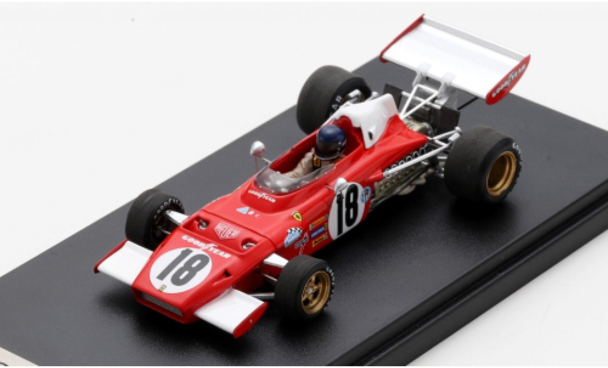 Ferrari 312 1/43 Look Smart B2 No.18 Formel 1 GP Zilverinien 1973 J.Ickx modelauto