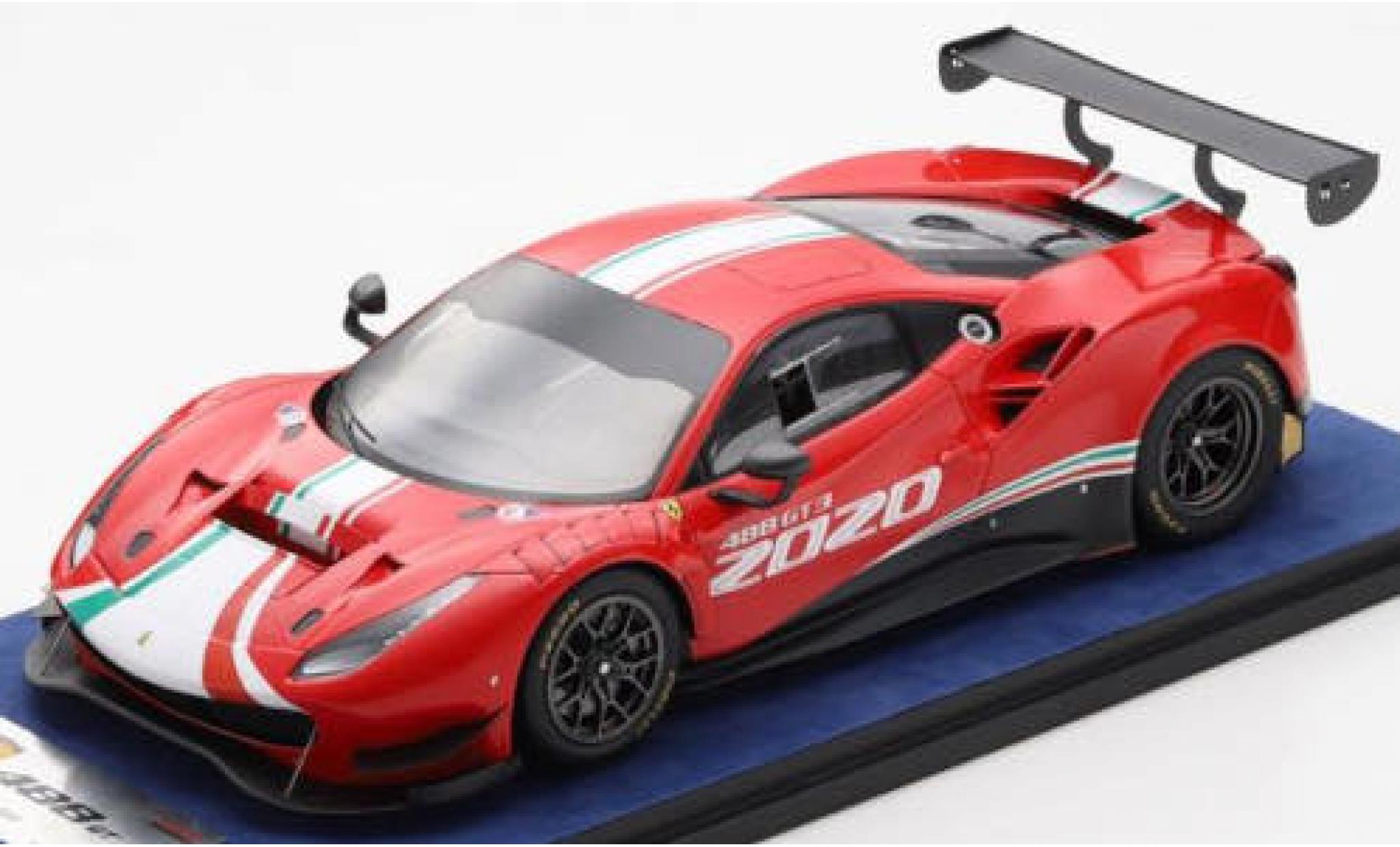 Ferrari 488 1/18 Look Smart EVO 2020 v&eacute;hicule de pr&eacute;sentation modelauto