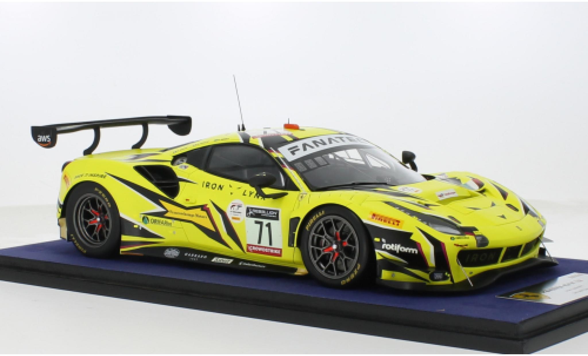 Ferrari 488 1/18 Look Smart GT3 EVO No.71 Iron Lynx 24h Spa 2022 1:18 modelauto