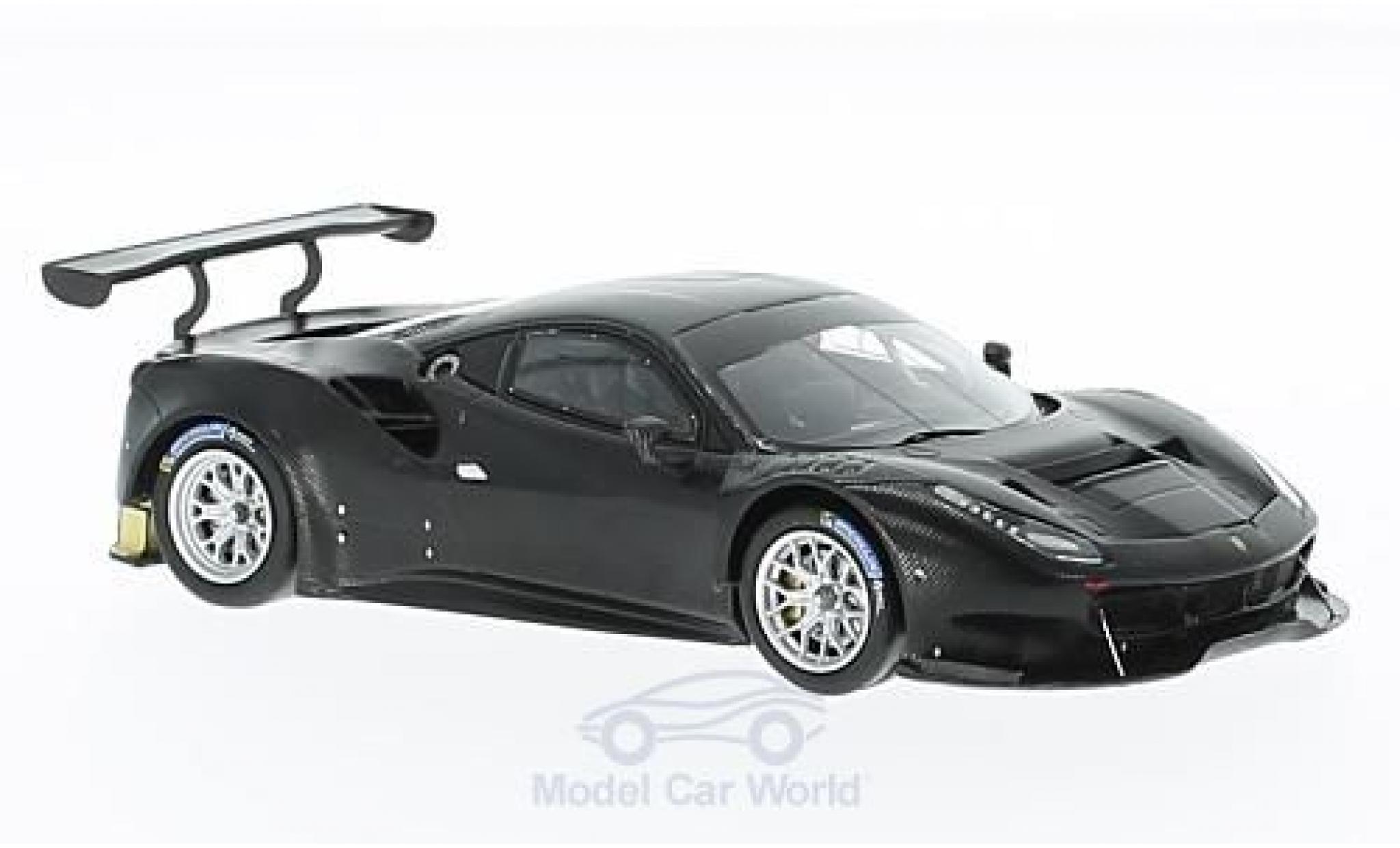 Ferrari 488 1/43 Look Smart GT3 zwart modelauto