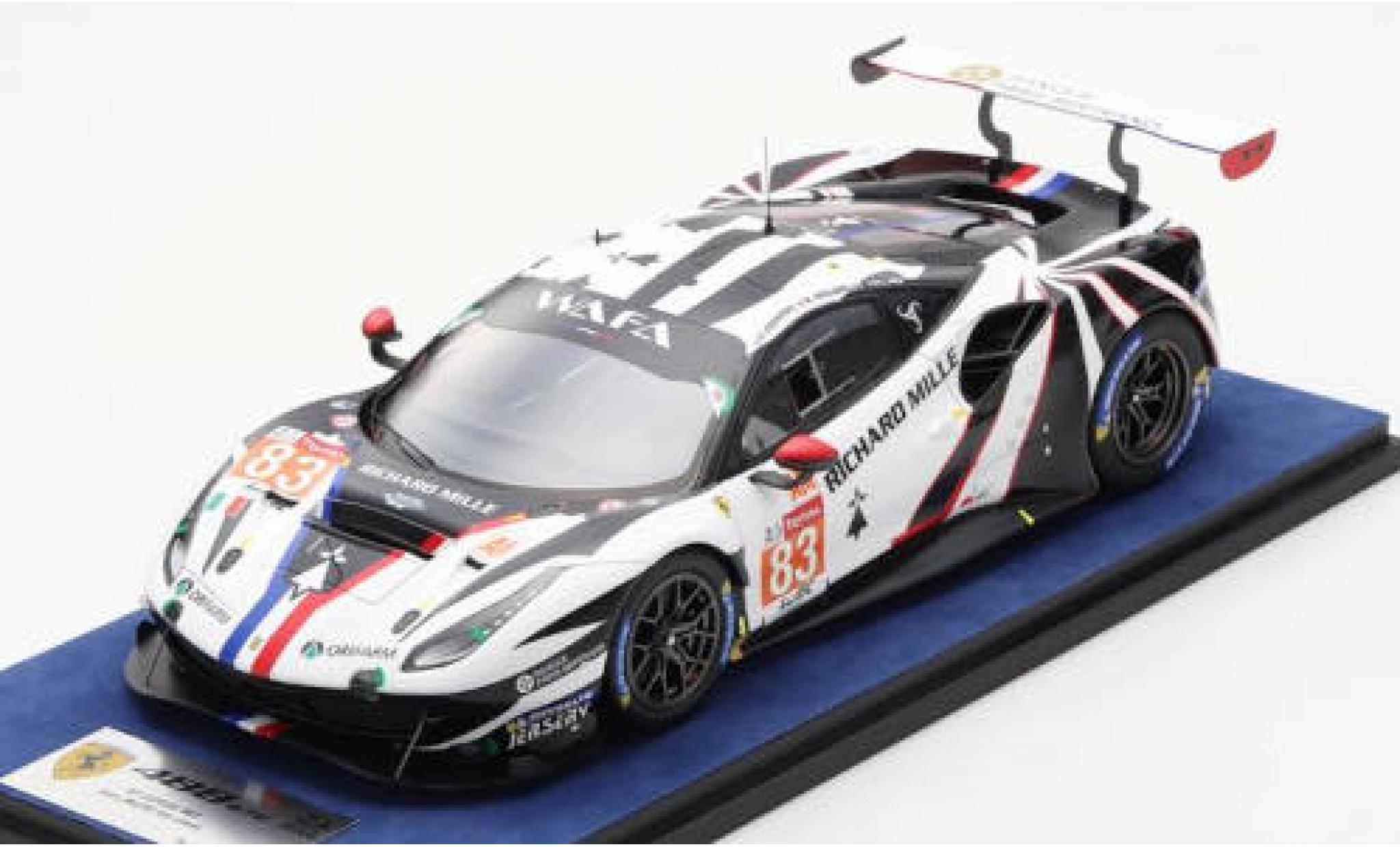 Ferrari 488 1/18 Look Smart GTE EVO No.83 AF Corse 24h Le Mans 2020 E.Collard/N.Nielsen/F.Perrodo modelauto