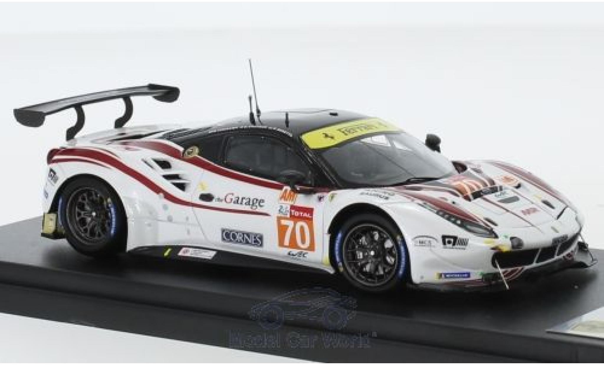 Ferrari 488 1/43 Look Smart GTE No.70 MR Racing 24h Le Mans 2018 M. Ishikawa/O.Beretta/E.Cheever modelauto