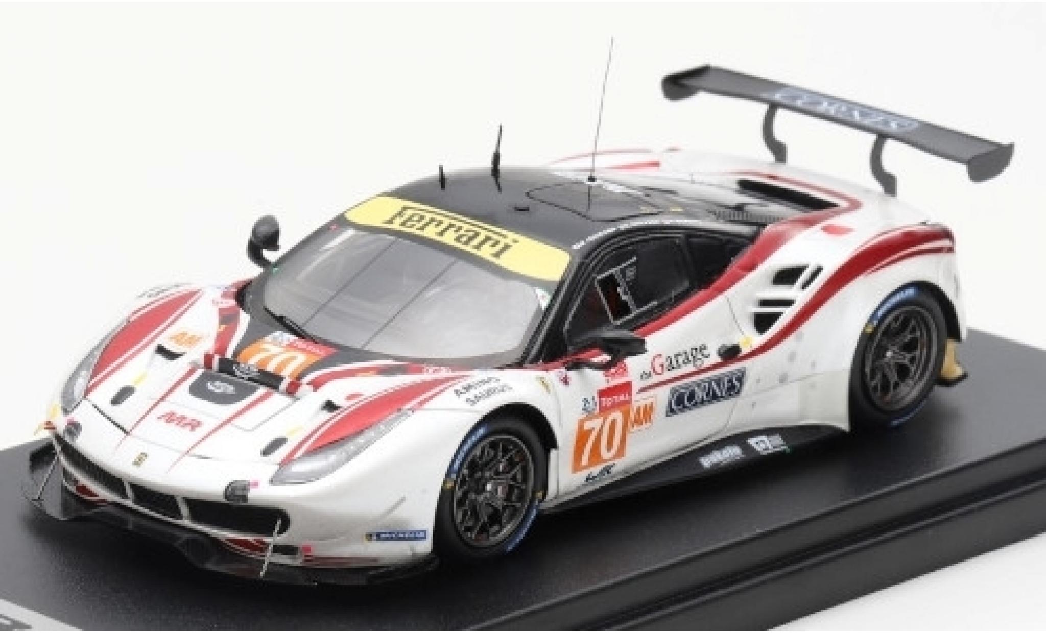 Ferrari 488 1/43 Look Smart GTE No.70 MR Racing 24h Le Mans 2019 O.Beretta/E.Cheever/M. Ishikawa modelauto
