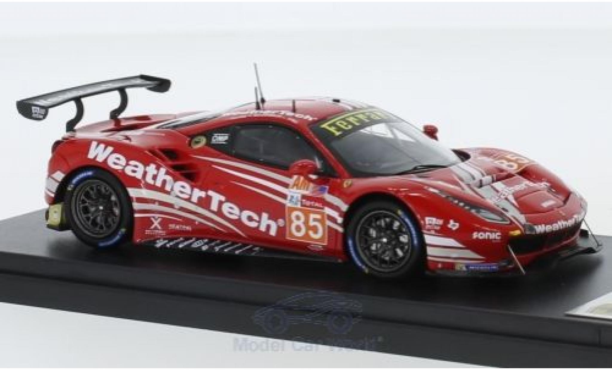 Ferrari 488 1/43 Look Smart GTE No.85 Keating Motorsports 24h Le Mans 2018 B.Keating/J.Bleekemolen/L.Stolz modelauto