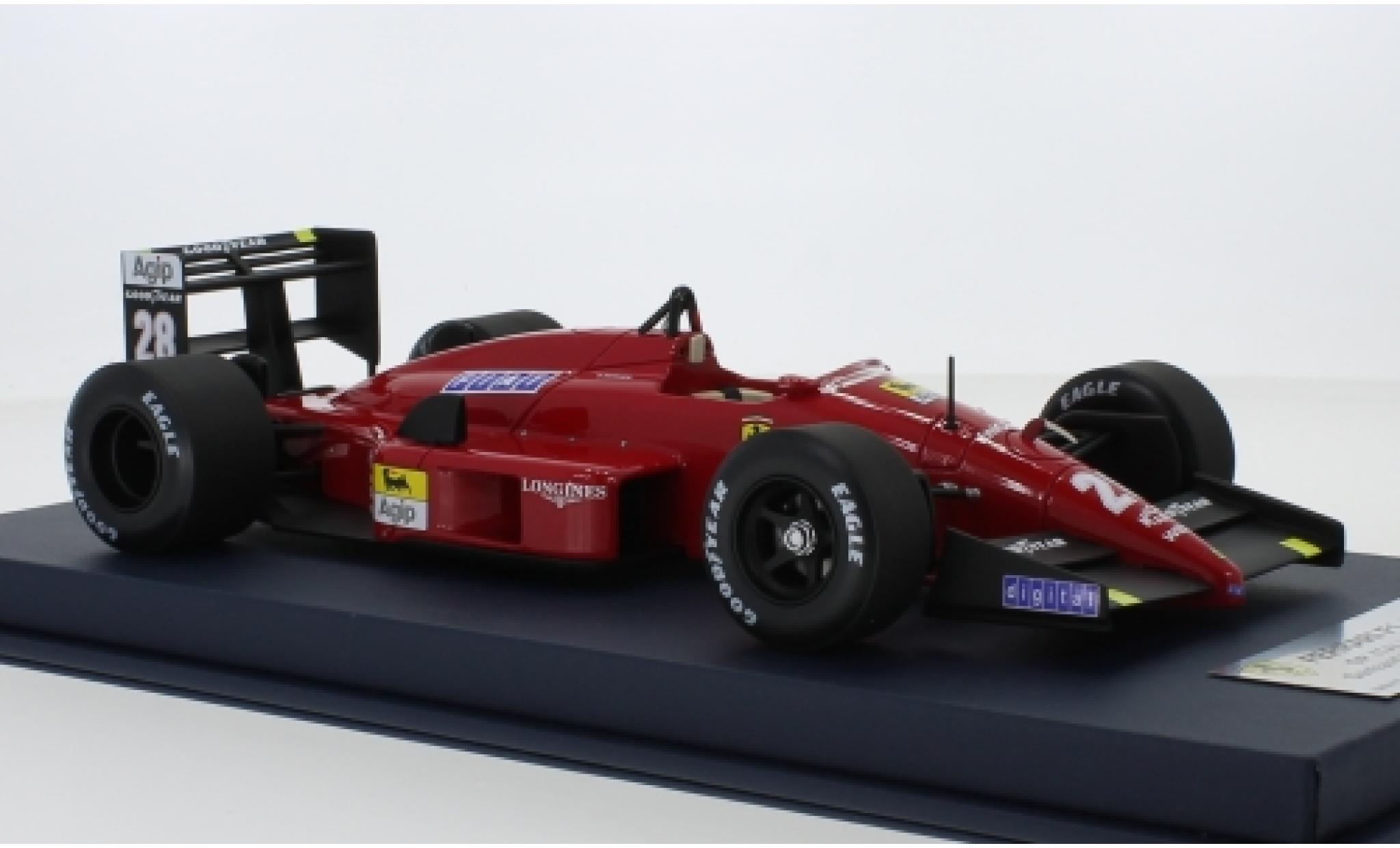 Ferrari F1 1/18 Look Smart -87/88 No.28 Formel 1 GP Italien 1988 G.Berger modelauto