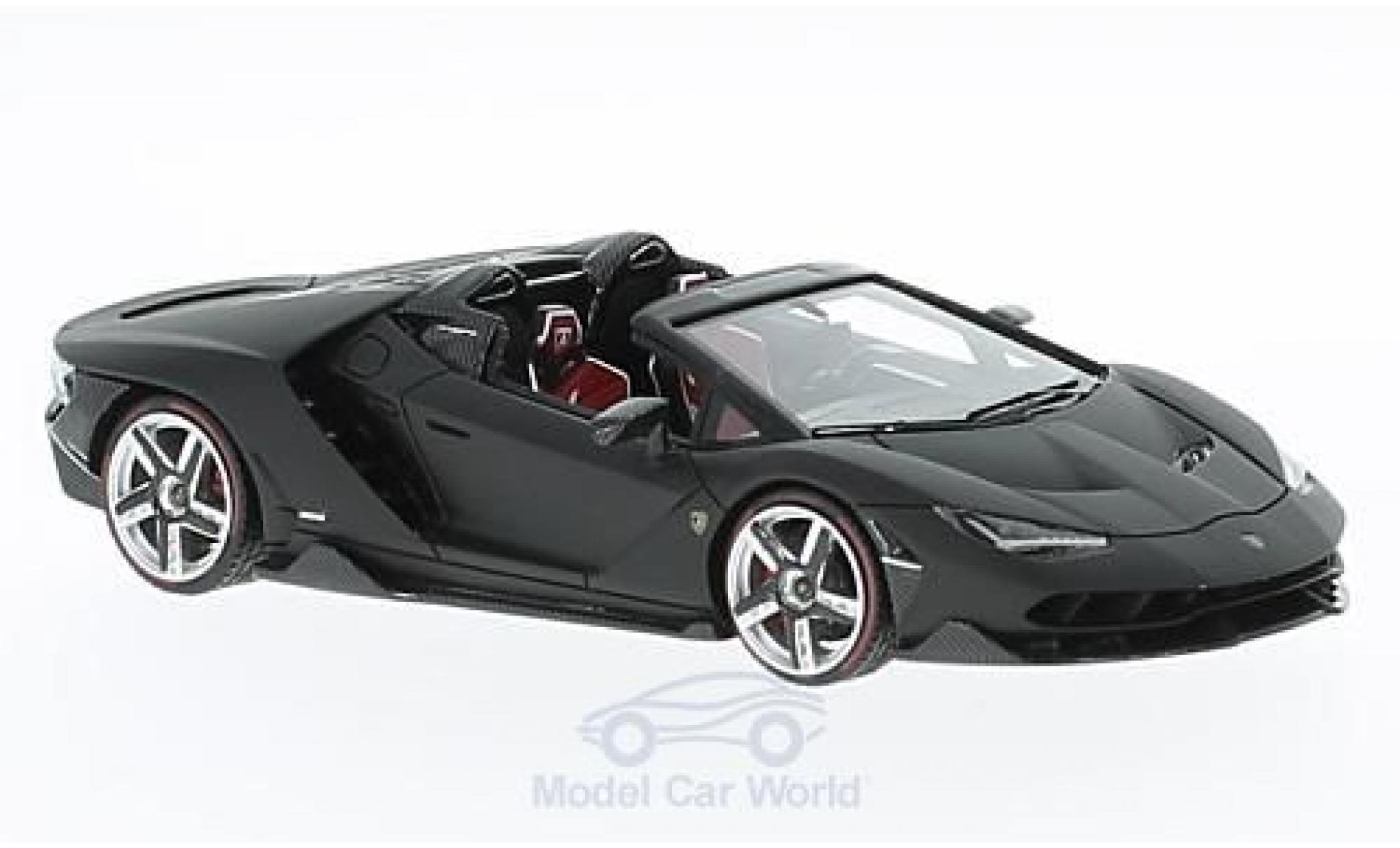 Lamborghini Centenario 1/43 Look Smart Roadster matt-zwart modelauto