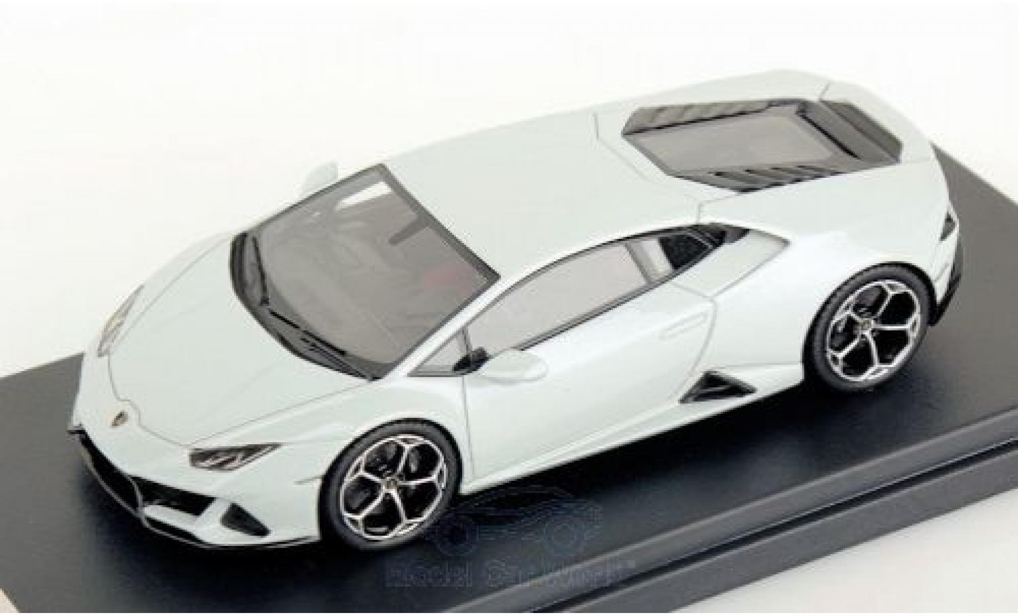 Lamborghini Huracan 1/43 Look Smart Evo metallic wit 2019 modelauto