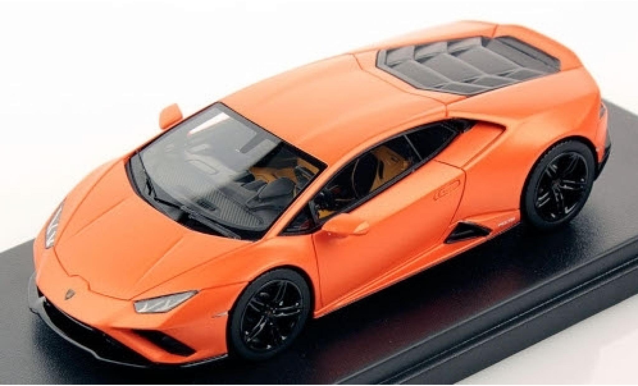 Lamborghini Huracan 1/43 Look Smart Evo RWD matt-oranje modelauto