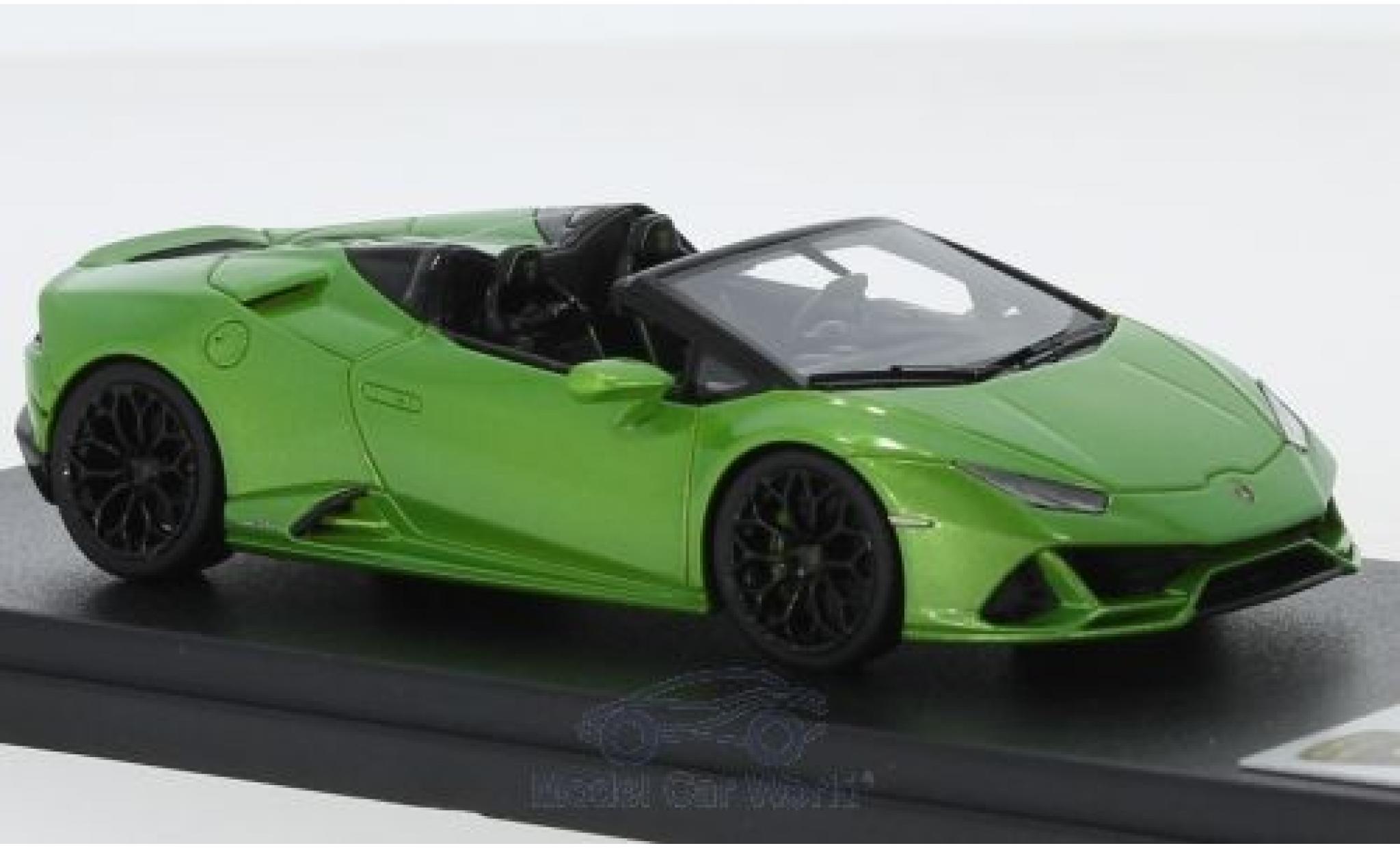Lamborghini Huracan 1/43 Look Smart Evo Spyder groen modelauto