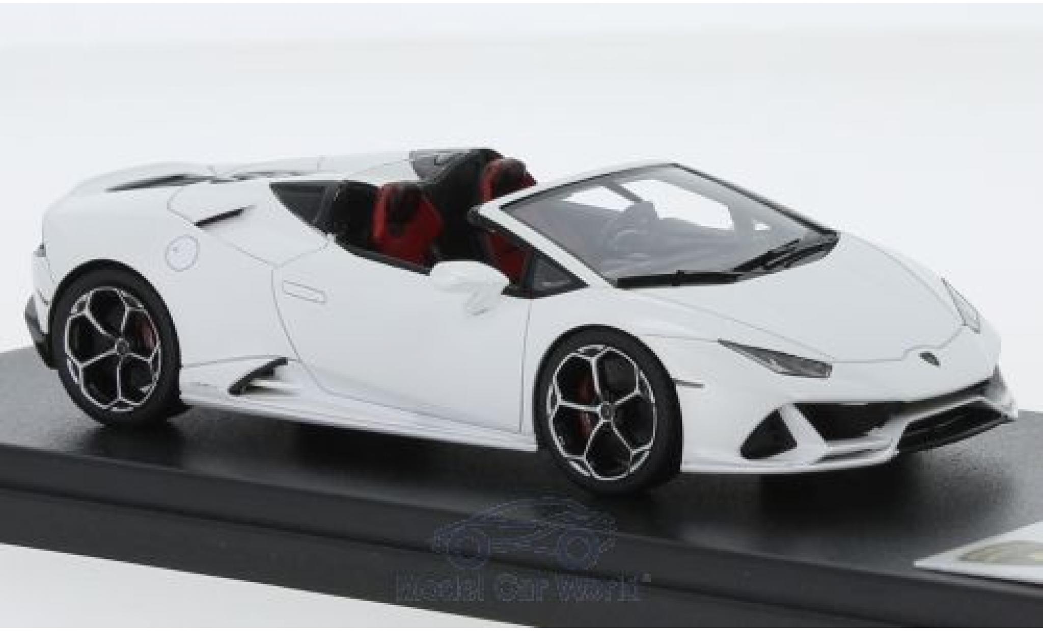 Lamborghini Huracan 1/43 Look Smart Evo Spyder matt-grijs modelauto