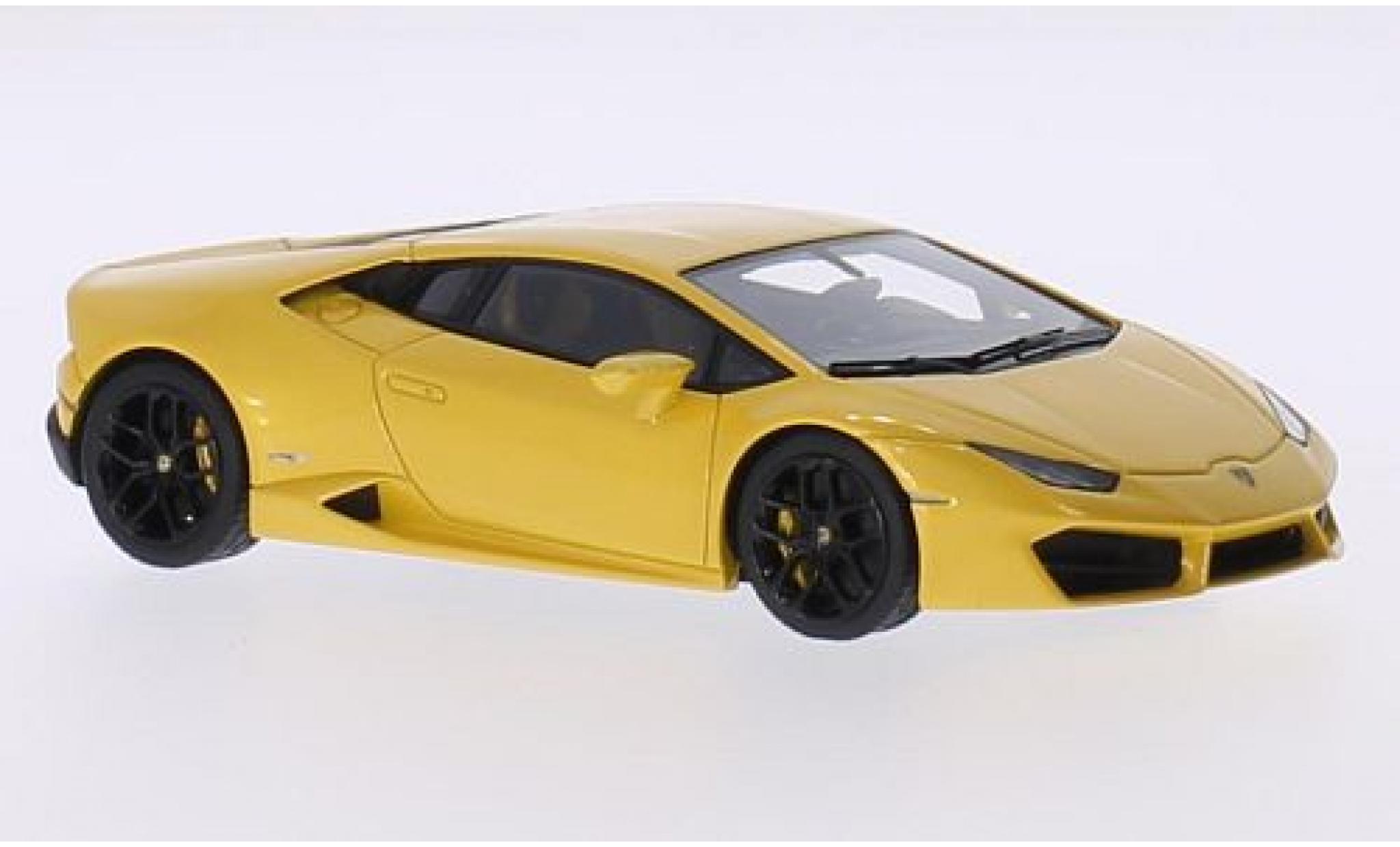 Lamborghini Huracan 1/43 Look Smart LP 580-2 metallic geel 2015 modelauto