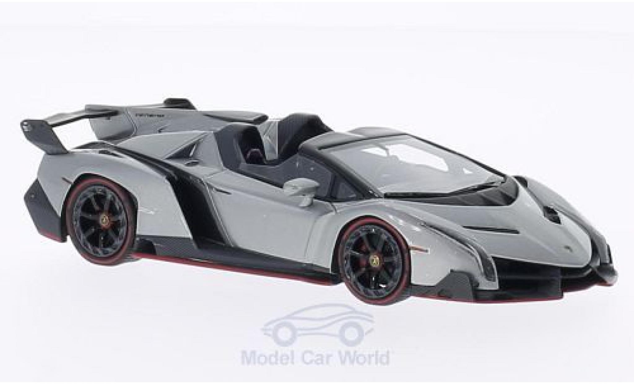 Lamborghini Veneno 1/43 Look Smart metallic grijs modelauto