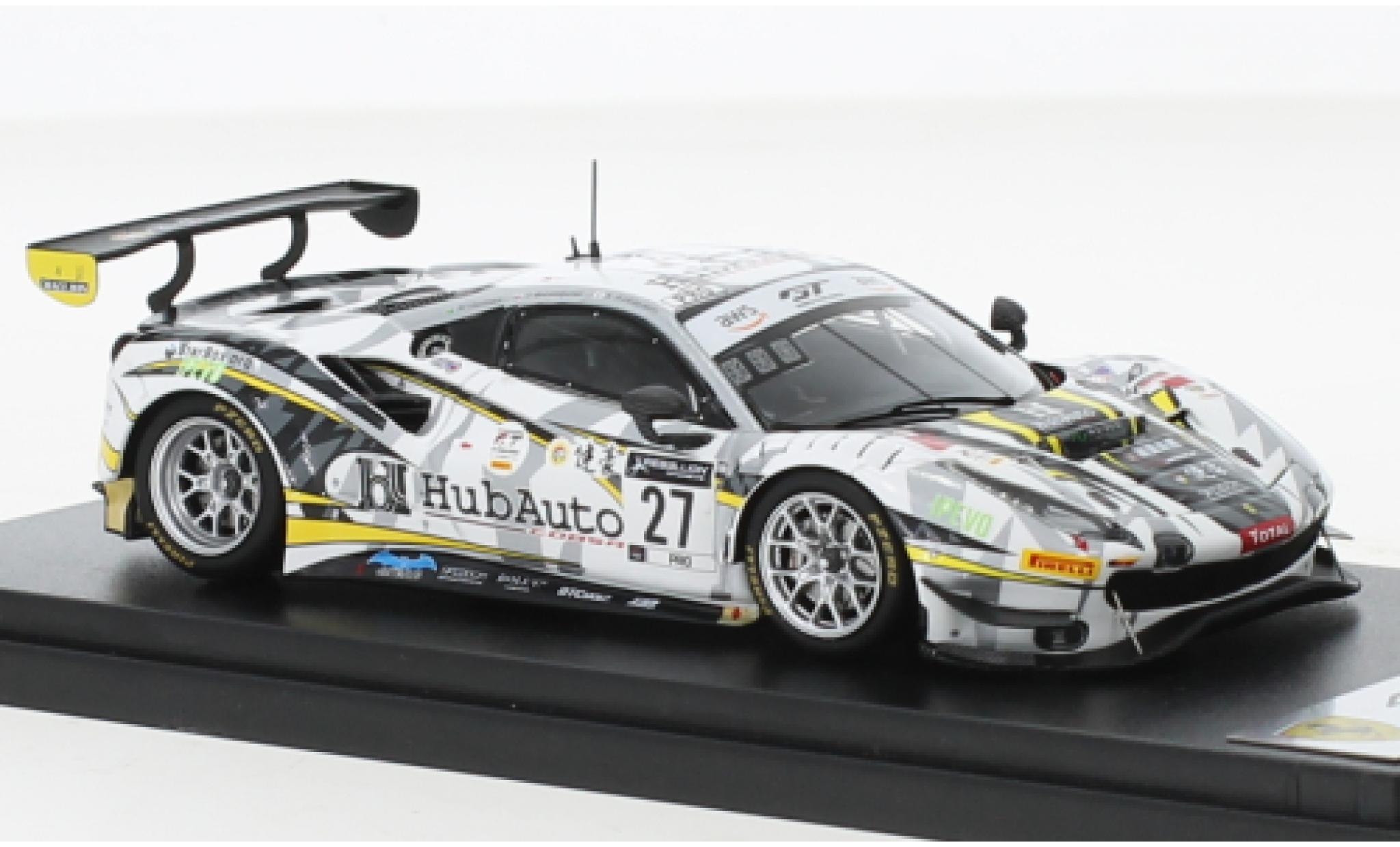 Ferrari 488 1/43 Look Smart GT3 EVO No.27 Hub Auto 24h Spa 2020 modelauto
