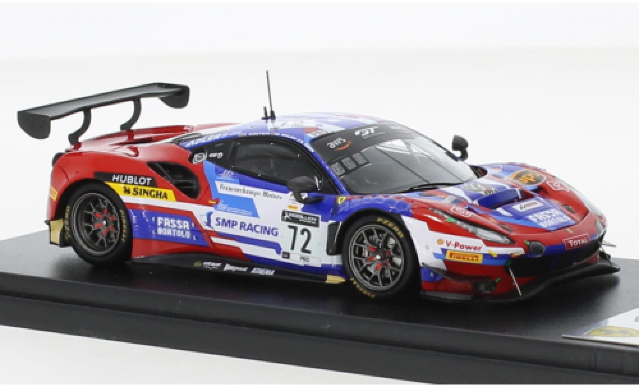 Ferrari 488 1/43 Look Smart GT3 EVO No.72 SMP Racing 24h Spa 2020 modelauto