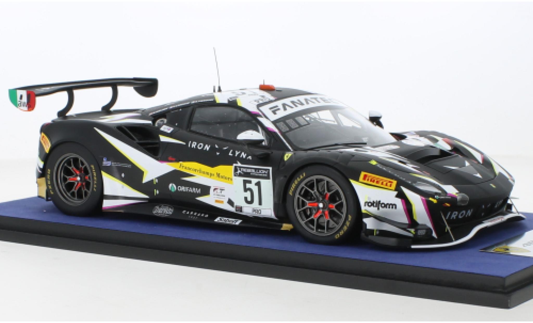 Ferrari 488 1/43 Look Smart GT3 No.51 Iron Lynx 24h Spa 2021 modelauto