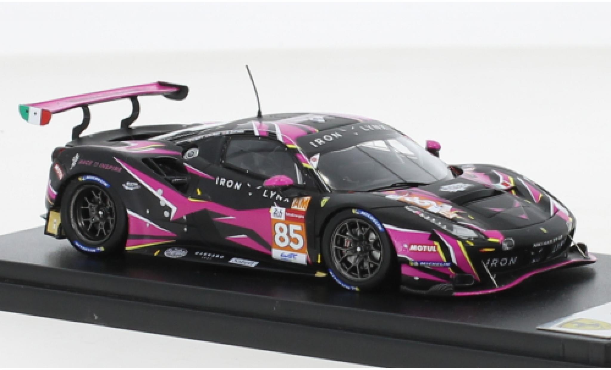 Ferrari 488 1/18 Look Smart GTE EVO No.85 Iron Lynx 24h Le Mans 2021 modelauto