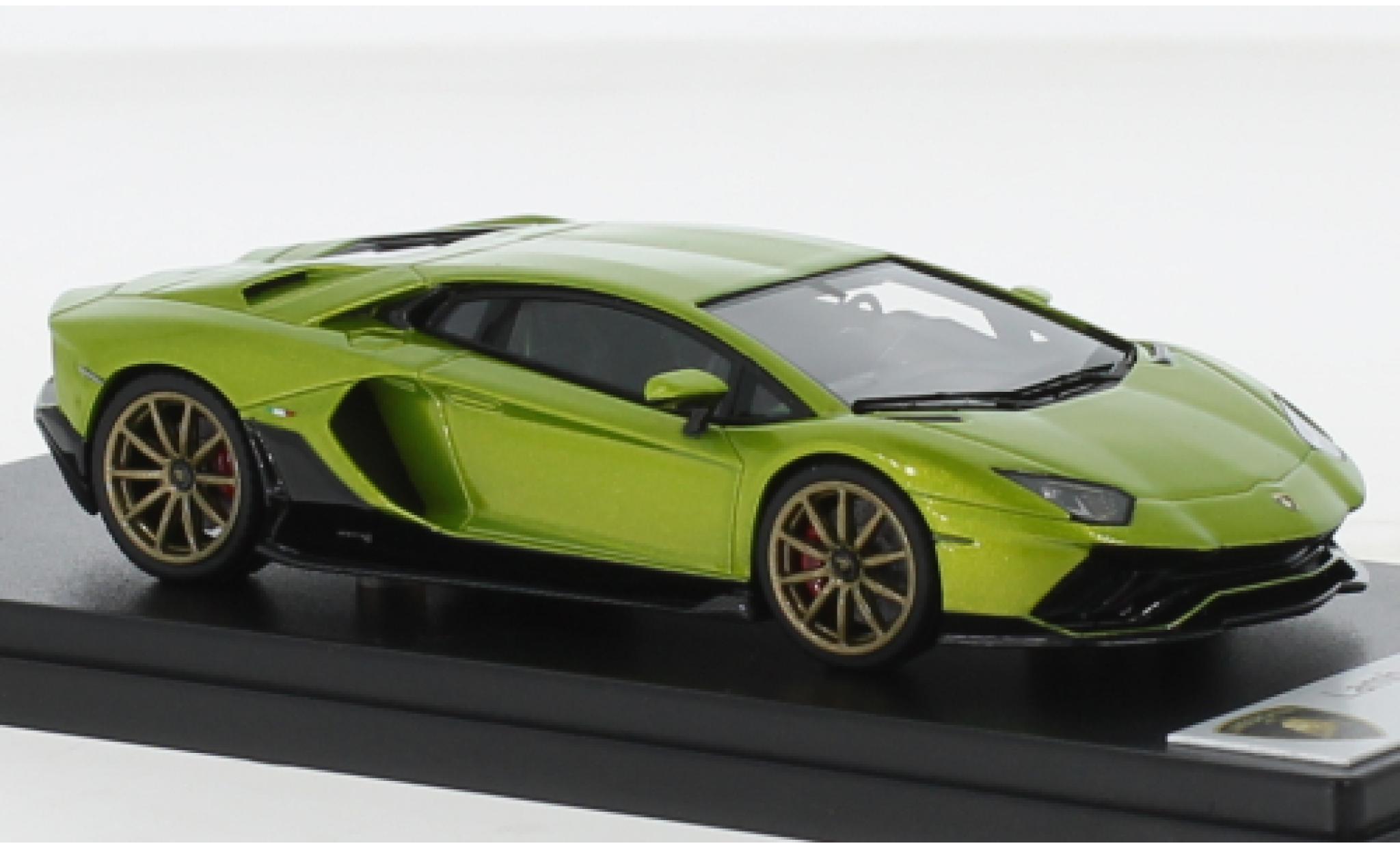 Lamborghini Aventador 1/43 Look Smart 780-4 Ultimae metallic groen modelauto