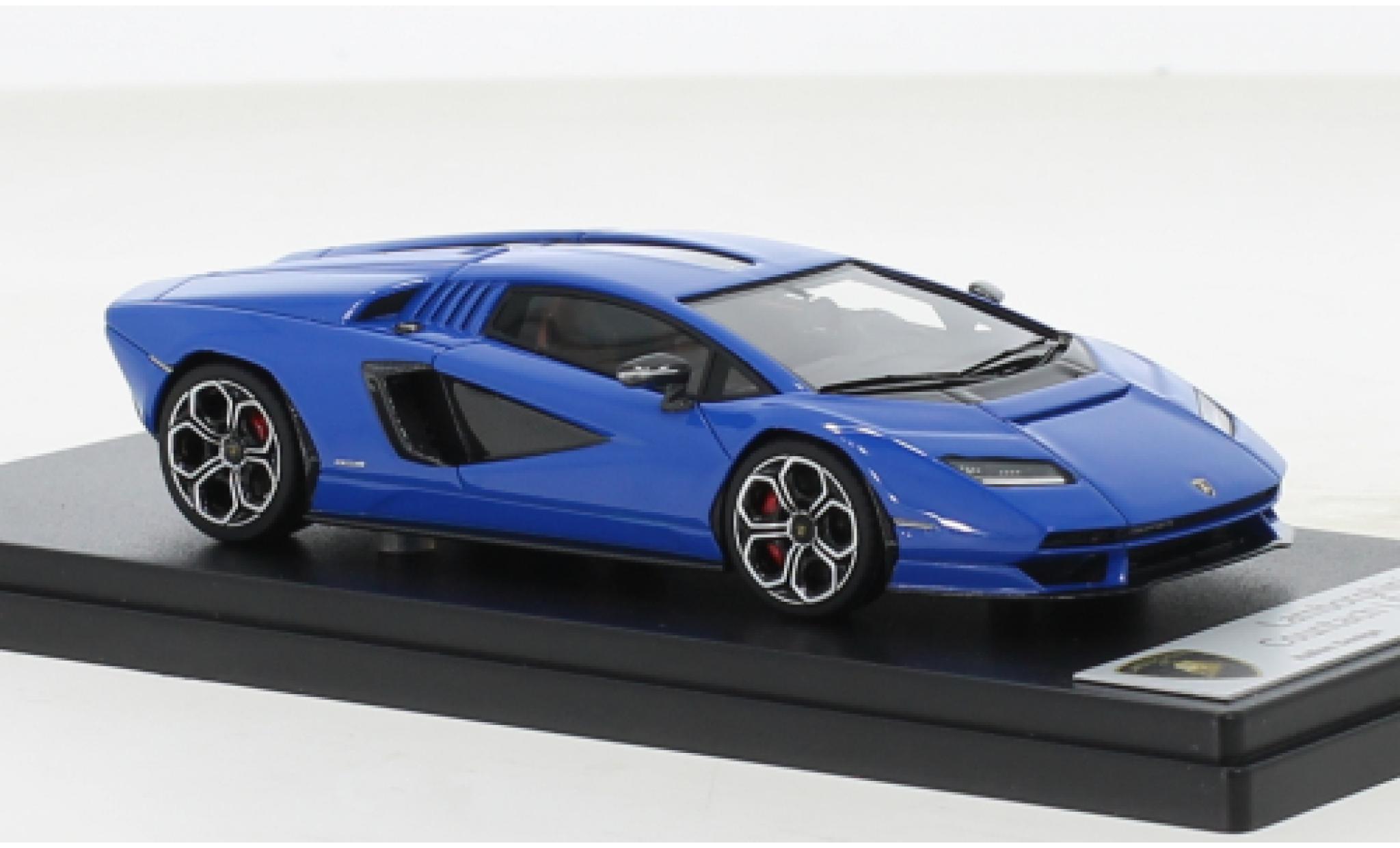 Lamborghini Countach 1/43 Look Smart LPI 800-4 blauw 2022 modelauto