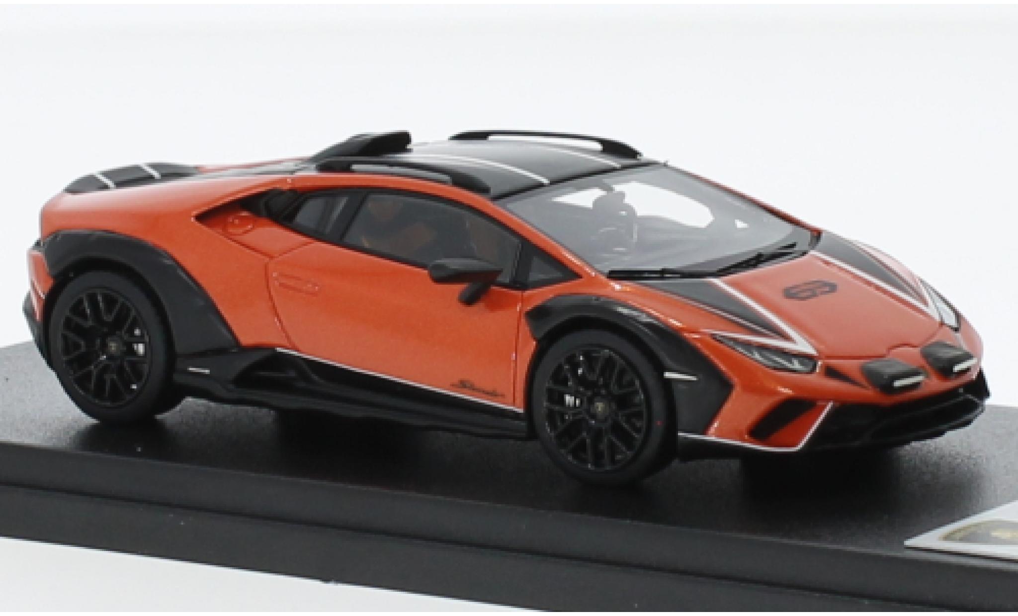 Lamborghini Huracan 1/43 Look Smart Sterrato metallic oranje 2022 modelauto