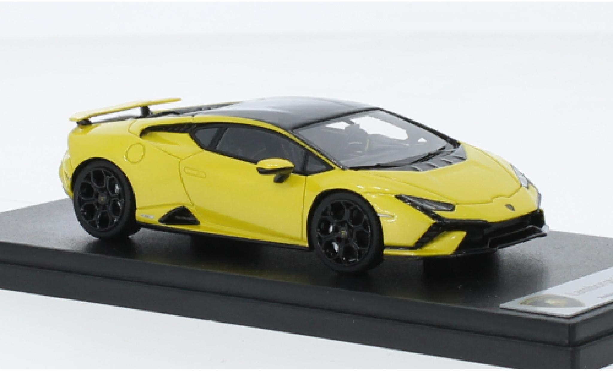 Lamborghini Huracan 1/43 Look Smart Technica metallic geel 2022 modelauto