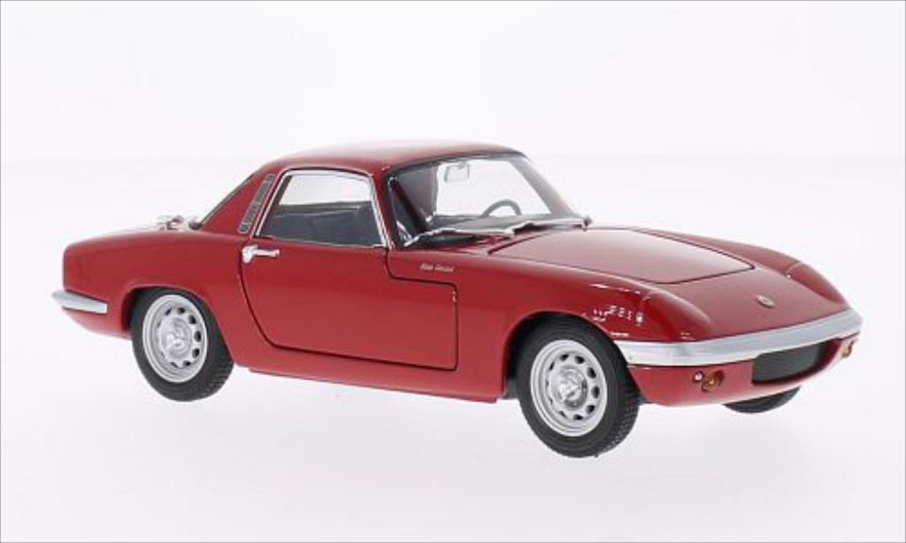 Lotus Elan 1/24 Welly rood 1965 modelauto