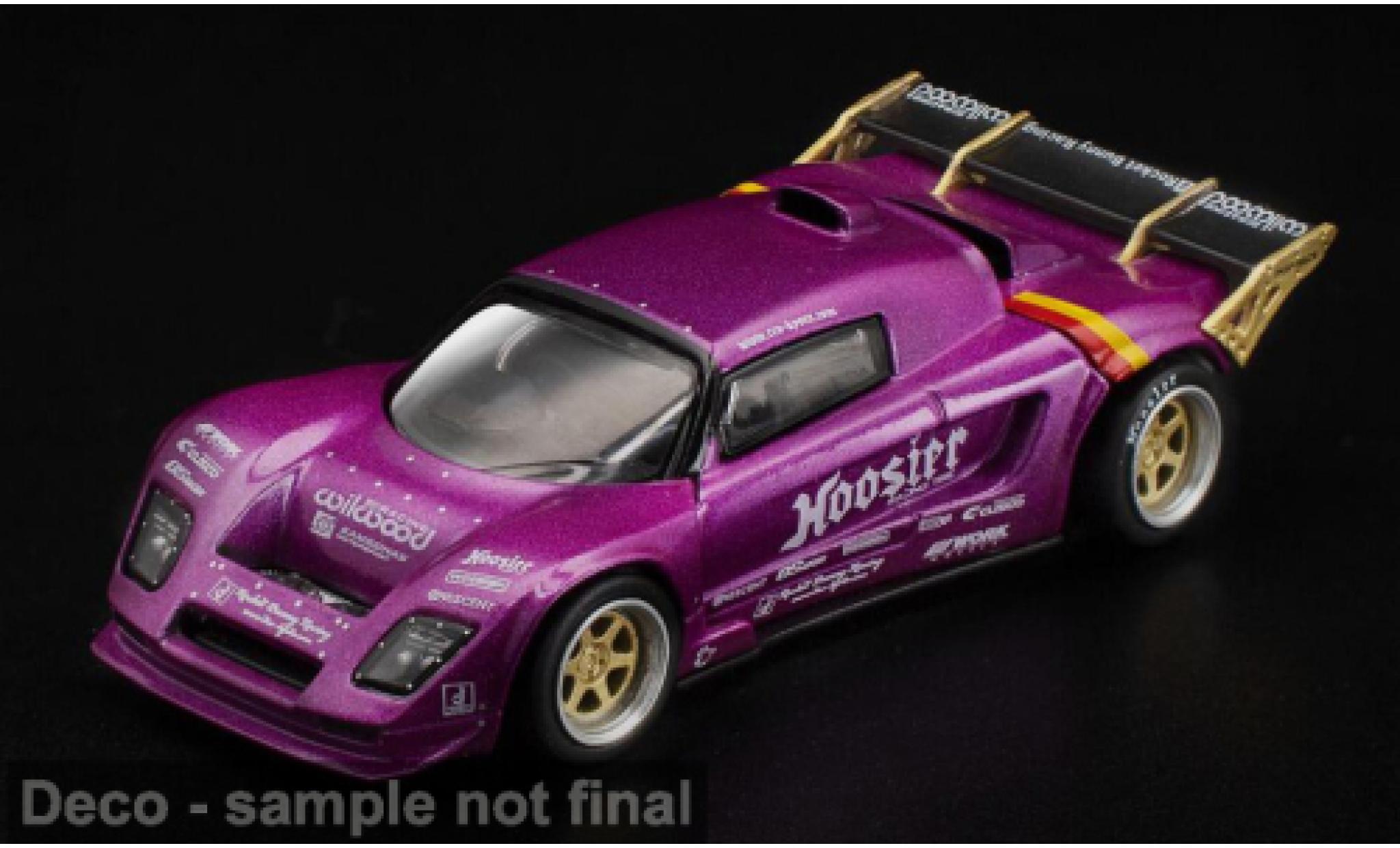 Lotus Elise 1/64 Pop Race Pandem paars 1:64 modelauto