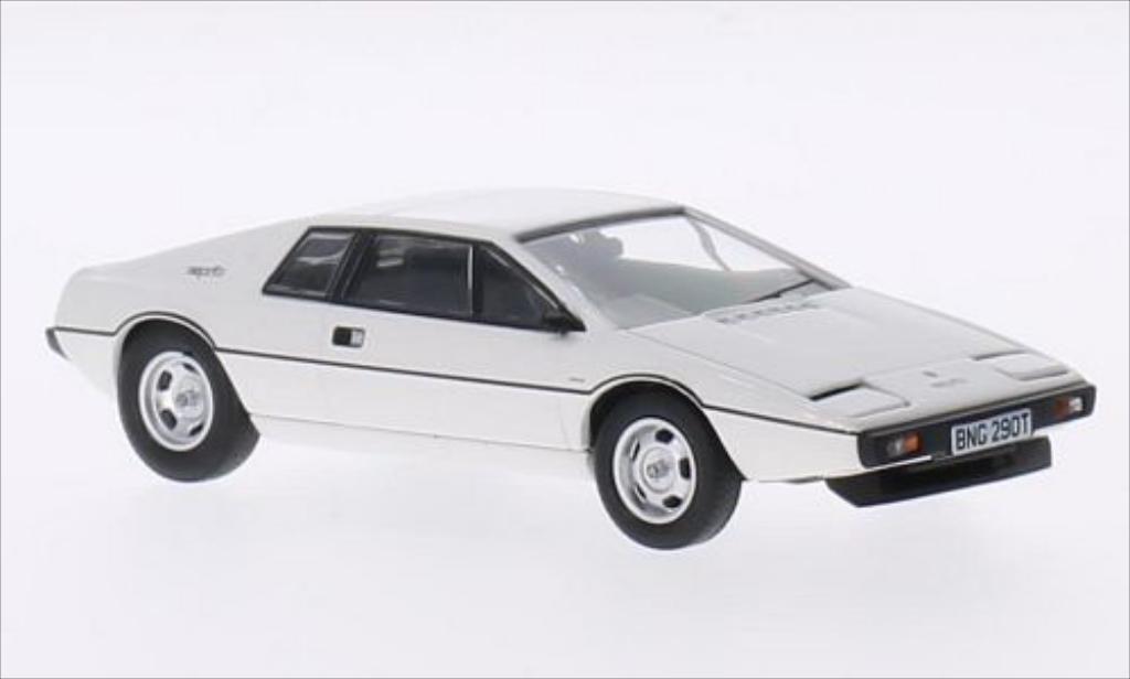 Lotus Esprit 1/43 Vanguards S1 wit RHD 1977 modelauto