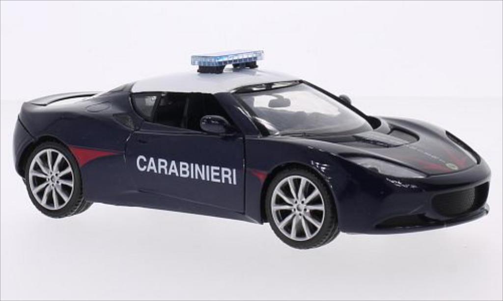 Lotus Evora S 1/24 Motormax S Carabinieri modelauto