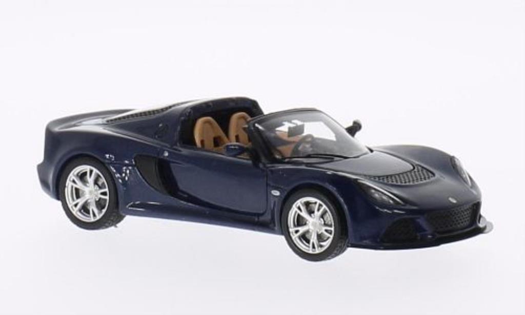 Lotus Exige 1/43 Spark S Roadster blauw 2013 modelauto