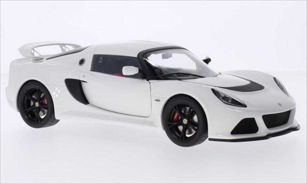 Lotus Exige 1/18 Autoart S wit RHD 2012 modelauto