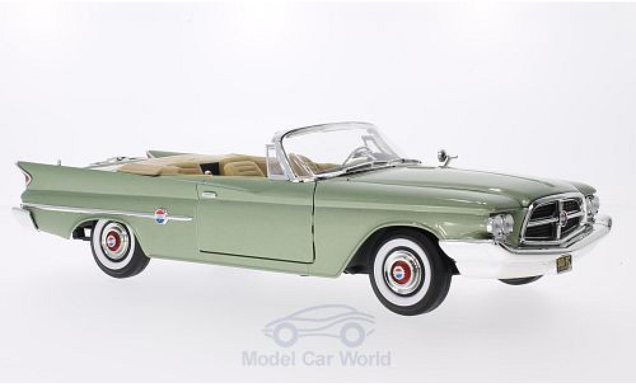 Chrysler 300F 1/18 Lucky Die Cast metallic groen 1960 modelauto