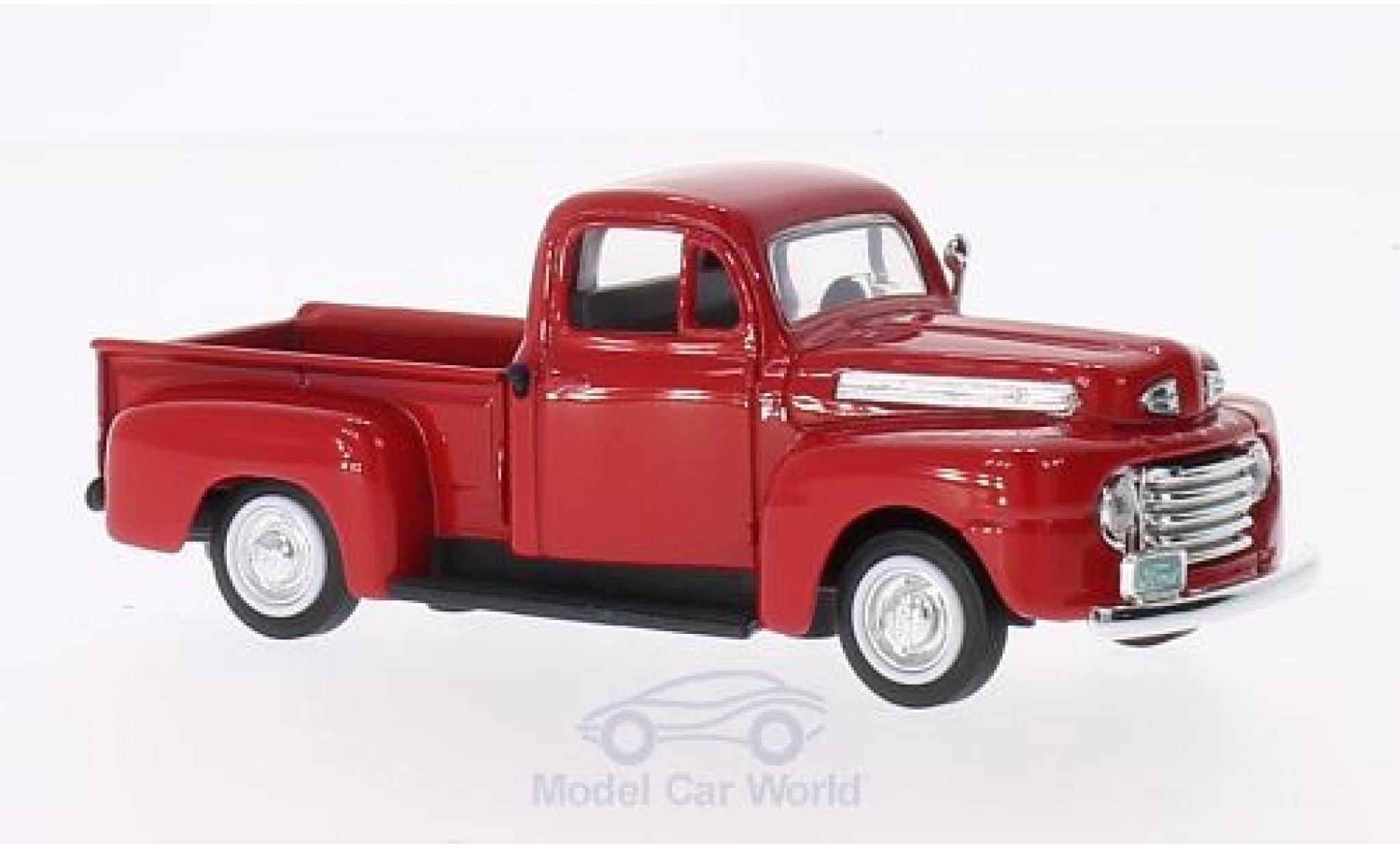 Ford F-1 1/43 Lucky Die Cast Pick Up rood 1948 ohne Vitrine modelauto