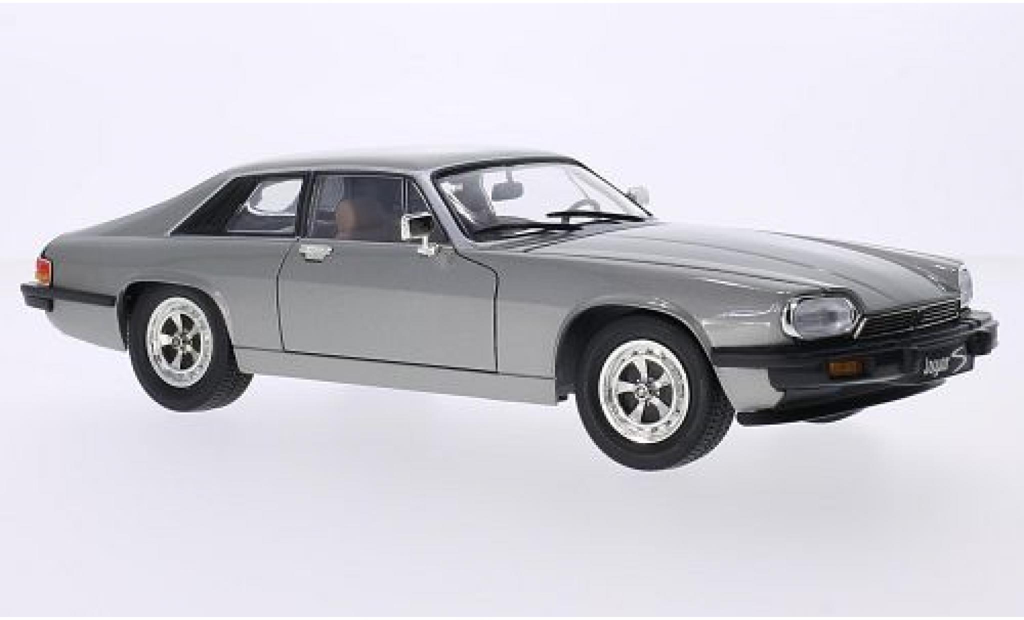 Jaguar XJS 1/18 Lucky Die Cast metallic grijs 1975 modelauto
