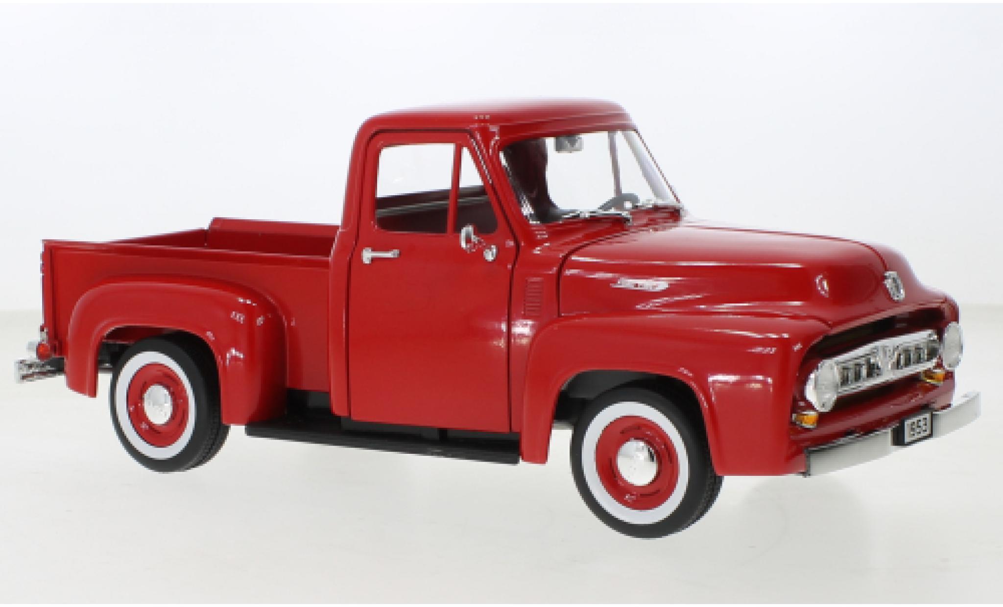Ford F-1 1/18 Lucky Die Cast 00 Pick Up rood 1953 modelauto