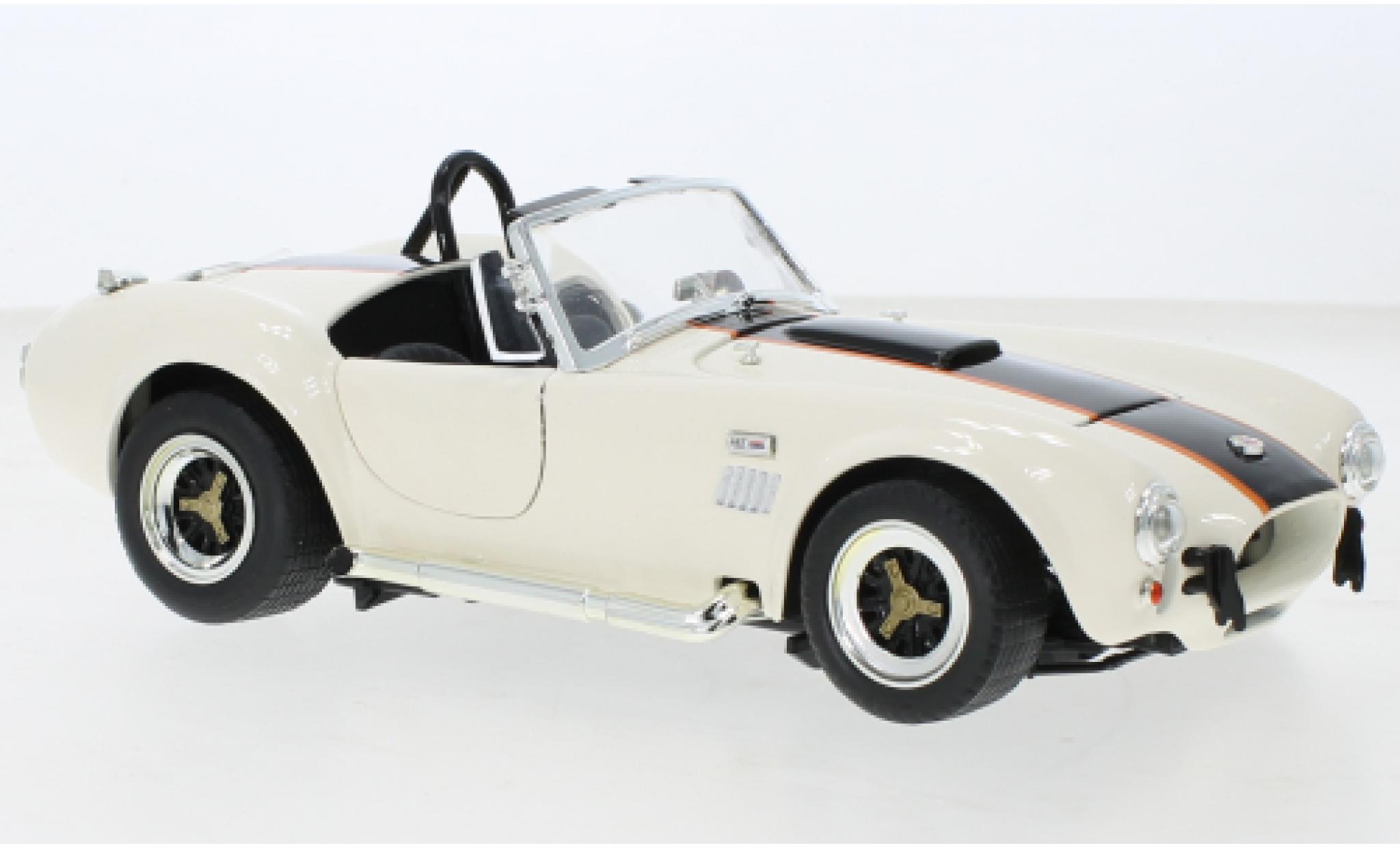 Shelby Cobra 1/18 Lucky Die Cast 427 S/C beige/wit 1964 modelauto