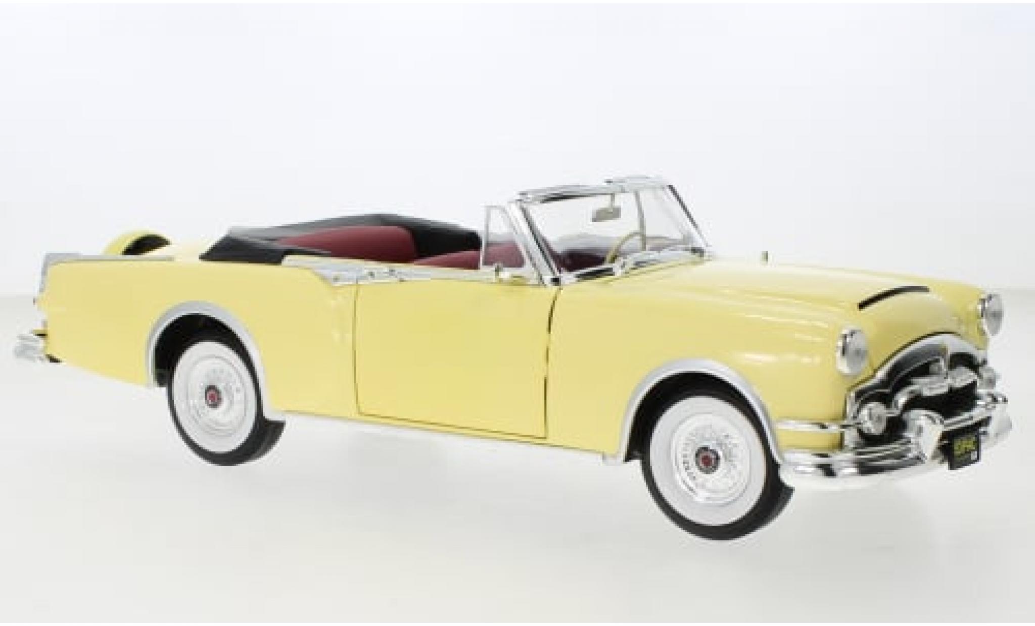 Packard Caribbean 1/18 Lucky Die Cast geel 1953 1:18 modelauto
