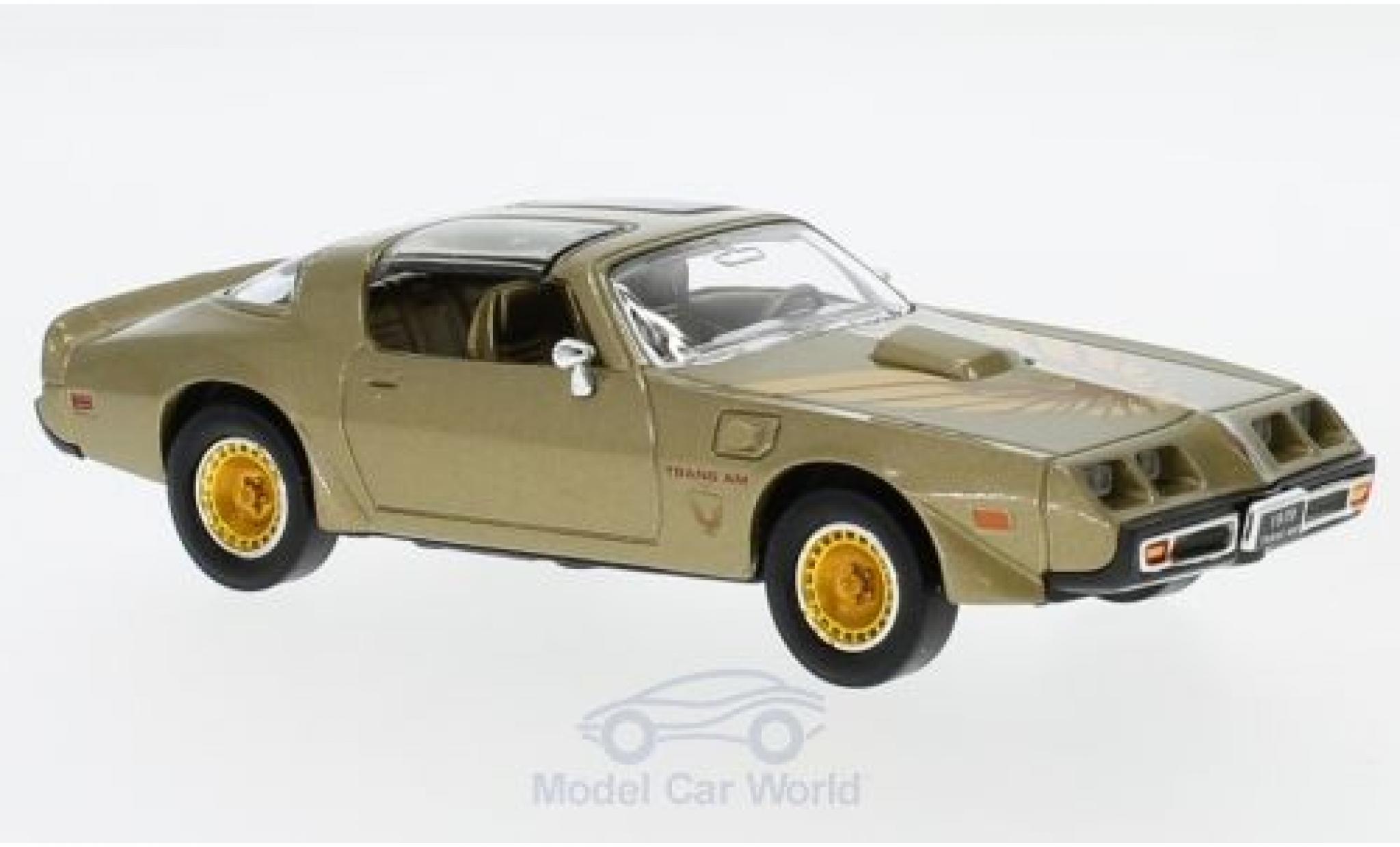 Pontiac Firebird 1979 1/43 Lucky Die Cast Trans Am gold/Dekor 1979 modelauto