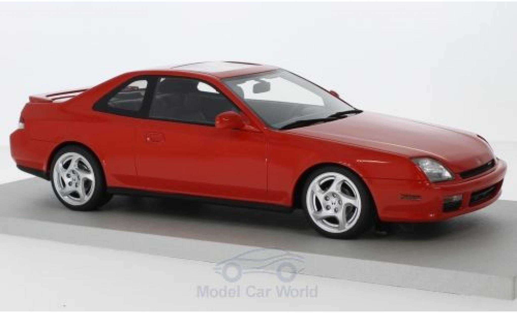 Honda Prelude 1/18 Lucky Step Models rood 1997 modelauto