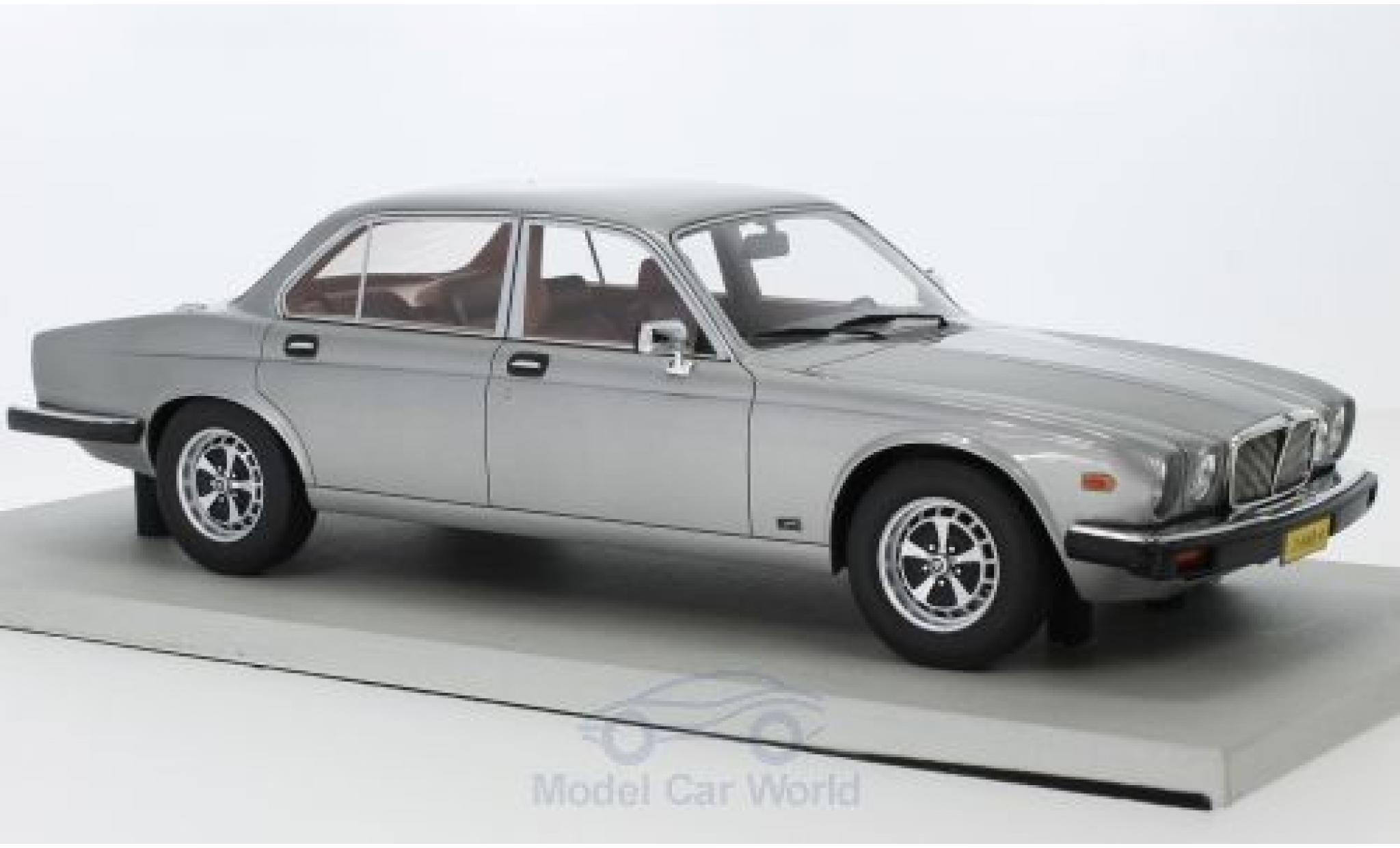 Jaguar XJ 6 1/18 Lucky Step Models 6 grijs 1982 modelauto