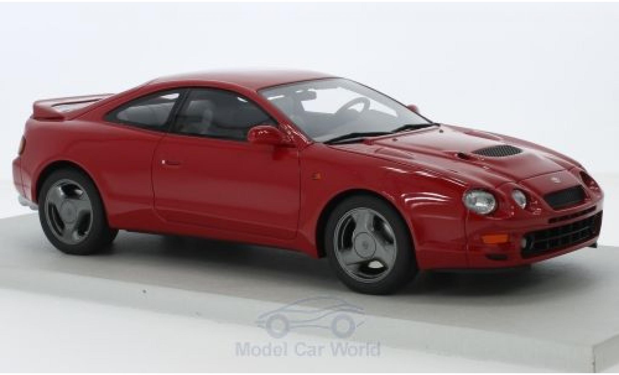 Toyota Celica 1/18 Lucky Step Models ST 205 rood modelauto