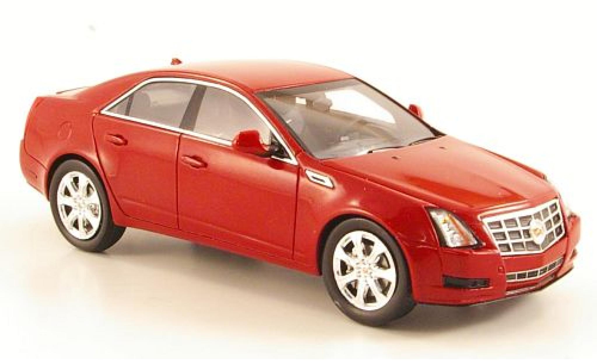 Cadillac CTS 1/43 Luxury Collectibles Sport Sedan rood 2011 modelauto