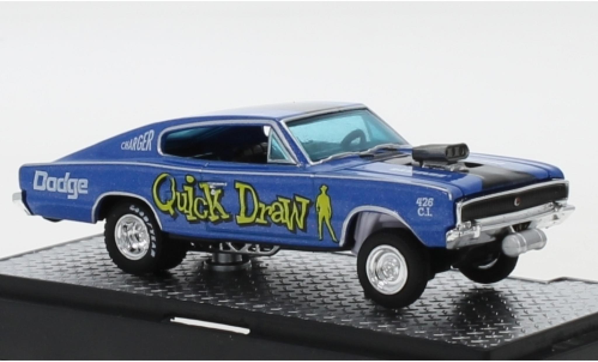 Dodge Charger 1/64 M2 Machines Gasser Quick Draw 1966 modelauto