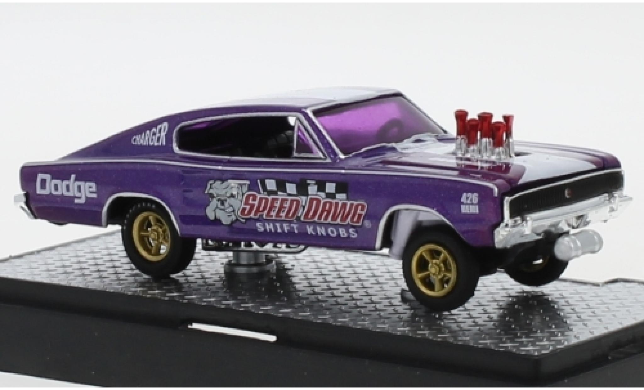 Dodge Charger 1/64 M2 Machines Gasser Speed Dawg 1966 modelauto